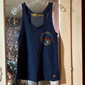 Aviator Nation, navy medium tank top
